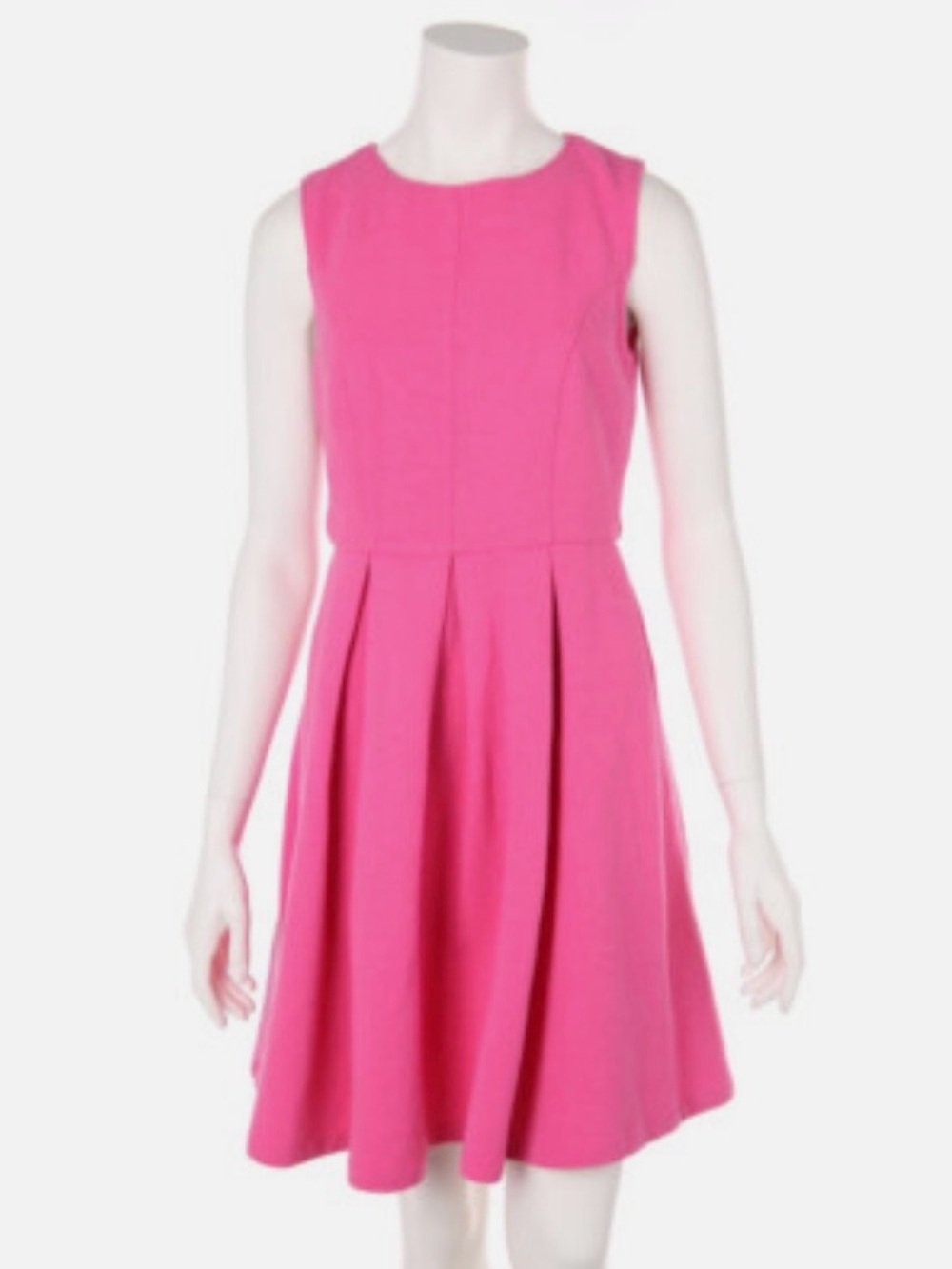 Boden Ottoman Fit and Flare Dress Womens Size 6 Pink